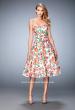 Picture of: Floral Tea Length Dress with Sweetheart Neckline in Print, Style: 22903, Main Picture