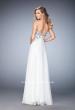 Picture of: Embellished Long Prom Dress with Sweetheart Neckline in White, Style: 22926, Back Picture