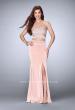 Picture of: Two Piece Prom dress with a Pearls and Stones in Pink, Style: 23899, Main Picture