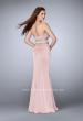 Picture of: Two Piece Prom dress with a Pearls and Stones in Pink, Style: 23899, Back Picture