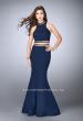 Picture of: Prom Dress with High Collar and Mermaid Skirt in Blue, Style: 23932, Main Picture