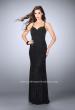 Picture of: Long Beaded Prom Dress with Sweetheart Neckline in Black, Style: 24062, Detail Picture 2