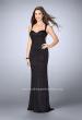 Picture of: Beaded Gown with Sweetheart Neckline and Open Back in Black, Style: 24167, Main Picture