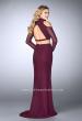 Picture of: Cold Shoulder Long Sleeve Two Piece Prom Dress in Purple, Style: 24174, Detail Picture 2