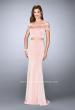 Picture of: Off the Shoulder Two Piece Dress with Strappy Back in Pink, Style: 24520, Main Picture