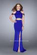 Picture of: Off the Shoulder Two Piece Dress with Open Back in Blue, Style: 24653, Main Picture