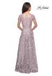 Picture of: Long Lace Evening Dress with Cap Sleeves, Style: 27870, Detail Picture 4