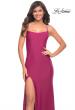 Picture of: Long Prom Dress in Luxurious Jersey with Slit in Purple, Style: 30436, Detail Picture 6