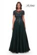 Picture of: Beautiful A-Line Tulle Dress with Beaded Bodice in Black Emerald, Style: 31267, Main Picture