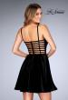Picture of: Sweetheart Neckline Short Velvet Homecoming Dress in Black, Style: 25108, Back Picture