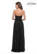 Picture of: Long Sequined Dress with Sweetheart Neckline in Black, Style: 27879, Detail Picture 2
