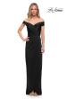 Picture of: Long Jersey Dress with Ruching and Cap Sleeves, Style: 25206, Detail Picture 3