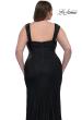 Picture of: Metallic Curve Dress with Flattering Ruching in Black, Style: 32991, Detail Picture 6