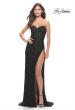 Picture of: Chic Beaded Lace Gown with Sweetheart Neckline in Black, Style: 31538, Main Picture