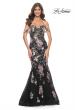 Picture of: Mermaid Prom Dress with Off the Shoulder Sleeve and Unique Sequin Lace in Black, Style: 32087, Main Picture
