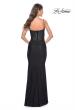Picture of: Jersey Dress with Bustier Top and Illusion Back in Black, Style: 32257, Detail Picture 8