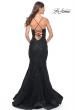 Picture of: Mermaid Prom Dress with Sequin Beaded Applique in Black, Style: 32033, Detail Picture 10