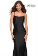 Picture of: Chic Luxe Jersey Gown with Train and V Back in Black, Style: 30458, Detail Picture 12