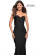 Picture of: Chic Jersey Gown with Sweetheart Neckline in Black, Style: 30549, Detail Picture 13