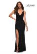 Picture of: Sequin Long Dress in Chic Design with Low Back in Black, Style: 30376, Detail Picture 1