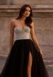 Picture of: Unique Rhinestone Top with Tulle Skirt Prom Dress in Black , Style 32704, Detail Picture 1