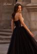 Picture of: Unique Rhinestone Top with Tulle Skirt Prom Dress in Black , Style 32704, Detail Picture 2