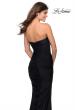 Picture of: Long Strapless Sweetheart Neckline Prom Dress in Black, Style: 28324, Detail Picture 3