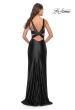 Picture of: Unique Liquid Jersey Dress with Cut Outs in Black, Style: 31374, Detail Picture 3