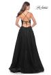 Picture of: Tulle Prom Dress with Lace Detail in Black, Style: 32303, Detail Picture 3