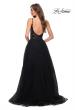 Picture of: Tulle A Line Gown with Lace Rhinestone Bodice in Black, Style 29686, Detail Picture 4