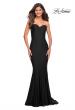 Picture of: Chic Jersey Gown with Sweetheart Neckline in Black, Style: 30549, Detail Picture 4