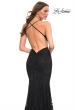 Picture of: Stunning Mermaid Stretch Lace Gown with Low Back in Black, Detail Picture 5