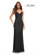 Picture of: Trendy Prom Dress with High Side Slit in Black, Style: 30437, Detail Picture 6