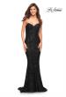 Picture of: Strapless Sweetheart Luxe Sequin Gown in Black, Style: 30714, Detail Picture 6