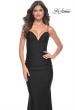 Picture of: Jersey Dress with Bustier Top and Illusion Back in Black, Style: 32257, Detail Picture 6