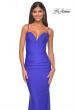 Picture of: Jersey Dress with Bustier Top and Illusion Back in Blue, Style: 32257, Detail Picture 9