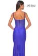 Picture of: Jersey Dress with Bustier Top and Illusion Back in Blue, Style: 32257, Detail Picture 10