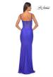 Picture of: Jersey Dress with Bustier Top and Illusion Back in Blue, Style: 32257, Detail Picture 11
