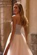 Picture of: Beautiful A-line Tulle Prom Dress with Pearl and Rhinestone Bodice in Blush , Style: 32875, Detail Picture 2