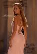 Picture of: Pastel Prom Dress with Metallic Fabric and Lace Up Back in Blush , Style: 32964, Detail Picture 2