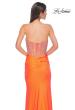 Picture of: Fabulous Prom Dress with Rhinestone Corset Bodice and Simple Skirt in Bright Orange, Style 32669, Detail Picture 16