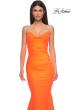 Picture of: Simple Jersey Mermaid Prom Dress with Sweetheart Neckline in Bright Orange, Style 32872, Detail Picture 19