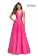 Picture of: A Line Sweetheart Prom Dress with Pockets in Bright Pink, Style: 26768, Detail Picture 2
