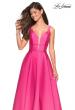 Picture of: A Line Sweetheart Prom Dress with Pockets in Bright Pink, Style: 26768, Detail Picture 6