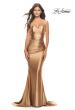 Picture of: Sweetheart Trumpet Liquid Jersey Gown with Ruching in Bronze, Style: 31322, Main Picture