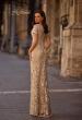 Picture of: Beautiful Lace Mother of the Bride Dress with Short Sleeves, Style: 29161, Back Picture