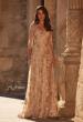 Picture of: Beautiful Lace Mother of the Bride Gown with V Neckline in Champagne, Style: 30803, Main Picture