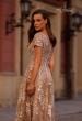 Picture of: Tea Length Mother of the Bride Dress with Short Sleeves, Style: 29830, Detail Picture 3