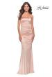 Picture of: Chic Strapless Liquid Jersey Gown with Ruching in Champagne, Style: 31189, Main Picture