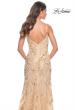 Picture of: Mermaid Sequin and Beaded Embellished Prom Dress in Pastels in Champagne, Style: 32333, Detail Picture 10